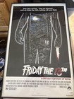 1982 Re Issue Friday The 13th Original Movie Poster 1980 One Sheet