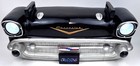     57 Chevrolet Bel Air Black Floating Wall Shelf Lights Up Man Cave Large Chevy