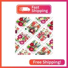 Blaflo 110 Pieces Dried Pressed Flowers Christmas Style Set  Real Flowers Fruits