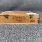 Oliva Serie O Cigar Box Stomp Box Drum Percussion Foot Tambourine W Pickup Jack