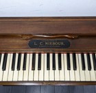 Antique 19th Century L c  Niebour Kingston On Thames English Wood Pump Organ Lc