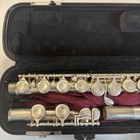 Flute Yamaha Advantage 200ad Silver Flute And Cleaning Rod With Hard Case