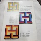 Rainbow Ribbons Bernat Afghan Crochet Pattern  2005
