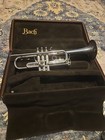 Getzen Eterna C Trumpet Silver Plated With Case Sk Series