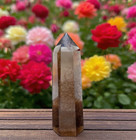 Smoky Quartz Crystal Tower Point Smoky Obelisk Healing Crystal Gifts For Loved