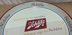 Vintage 1958 Schlitz Brewing Company Move Up Beer Metal Serving Tray 13 