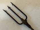 Vintage Antique 3 Prong Hand Forged Fish Spear Frog Gig 3-tine