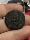 Very Rare 103-111 Ad Trajan Dupondius Roman Empire Ancient Old Coin Horse Dacian