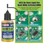 30ml 1oz Beeyuihf 927 Rosin No Clean Liquid Solder Flux  2pcs Solder Wick Braid