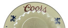 Vintage Ceramic Cigarette Ashtray Coors America   s Fine Light Beer 5 75   
