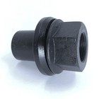 10 Two Piece 28mm Sleeve Flanged M22x1 5 Wheel Lug Nuts 33mm Unimount Hub Pilot