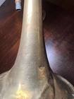 Antique   Vintage  Henry Pourcelle Paris  Circa 1889 - 1891    Trumpet  broken 