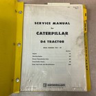 Cat Caterpillar D4 D4d Service Shop Repair Manual Tractor Bulldozer Sn 78a1   Up