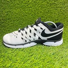 Nike Lunar Fingertrap Tr Mens Size 9 5 White Black Training Shoes Sneakers