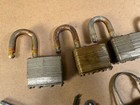 Vintage Padlocks Locks   Keys Lot - Masterlock - Pre Owned Some Open Some Locked