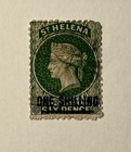 British St Helena 1868 Surcharge  23  14-15 Mm Short Bar  Used Le253