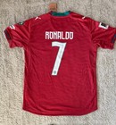 Portugal World Cup 2026 Home Soccer Jersey Authentic Replica  Sizes S m l