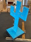 Spinning Southwest Turquoise Cactus Motel Hotel Room Key Fob Hook Rack Display