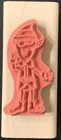 Stampabilities Rudolph The Red Nosed Reindeer Tall Elf Rubber Stamp