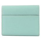Hermes Phw Clic 12 Card Holder Epsom Leather Bleu Atoll malachite