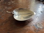 Tiffany   Co  Sterling Silver   925  Leaf Shaped Dish Tray Makers Marked