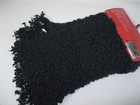 New Womens Jaclyn Smith Scarf Hat Gloves Set Black