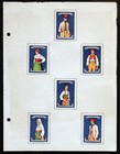 Antique Vintage Matchbox Label Match Box Lot   Folk Dress   Sweden    063