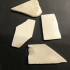 Yule Mine Marble  Co Mining Core Specimen 1 1 2 Lbs 4 Pieces White Marble