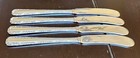 Set Of 4 Butter Spreader Knives Towle Sterling Silver Candlelight No Monogram