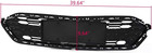 Honeycomb Front Bumper Grill Lower Grille  For Chevy Cruze 2016 2017 2018 Chrome