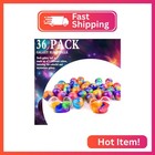 36 Pack Galaxy Slime Party Favors  Non-sticky  Stress Relief Treasure Box Toys F