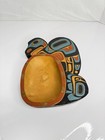Vintage Northwest Coast Tlingit Carved Cedar Grease Bowl First Nations 11 