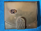 1933 Vintage Cigarette Case  Chicago World Fair  Unique Envelope Design
