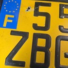 Saint  Martin France Euro Star 971 License Plate     