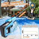 New Electric Water Gun 32ft Range Automatic Suction Squirt Water Blaster Toys