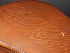 Rare  C 1850 French Country Primitive Tin Tole Ware Grain Painted Bidet 