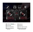 Dj Controller Bundle - Dj Set With 4 Decks  Dj Mixer  Audio Interface  Jog Wh   