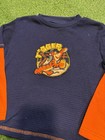Vintage 90s Girls Tiger Long-sleeve Size 4t Orange And Blue