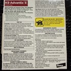 K9 Advantix Ii Small Dog 4 Monthly Doses