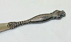 Vintage Antique Sterling Silver Handle Shoehorn 7 