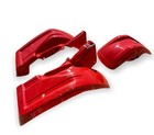 Honda Atc200es 82-84 Heavy Duty Plastic Front And Rear Fenders - Red