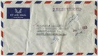 Afghanistan To Usa Airmail Registered Cover Middle East Stamps Postage 1963