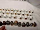 Lot Of 100 Collectible Souvenir Thimbles- estate Find 