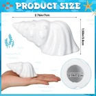 Wonderjune 2 Pack Toilet Bolt Caps Decorative Screw Covers White