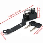 Motorcycle Anti-theft Helmet Lock With 2 Keys For Yamaha Yzf-r3 R25 Mt-25 Mt-03