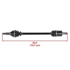 Front Cv Axle For John Deere Gator Xuv Utv 865e 865m 835e 835m 835r 865r