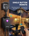 Dewenwils Outdoor Wireless Remote Control Outlet Switch  7 Inch Extension Cord