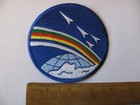 Vintage Usaf  421st  421  Air Refueling Squadron 4   Iron  On Patch Rare Version