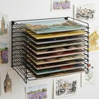 Art Drying Rack 10 Removable Shelves Wall Mount Tabletop For Classroom Painting