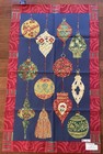 Beauville French Linen cotton Kitchen Tea Towel Christmas Tree Ornaments Minsk